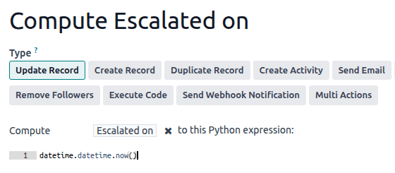 Compute a custom datetime field using a Python expression
