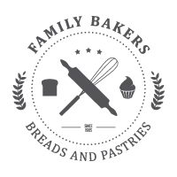 赞助商标志：家庭烘焙师，面包和糕点